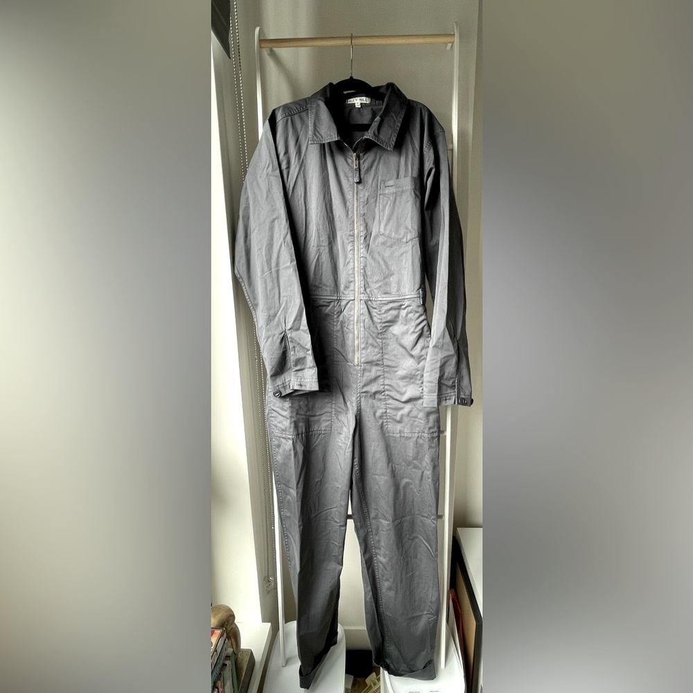 Alex Mill Gray Utility Jumpsuit
